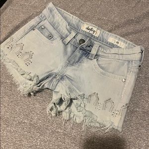 Jean shorts